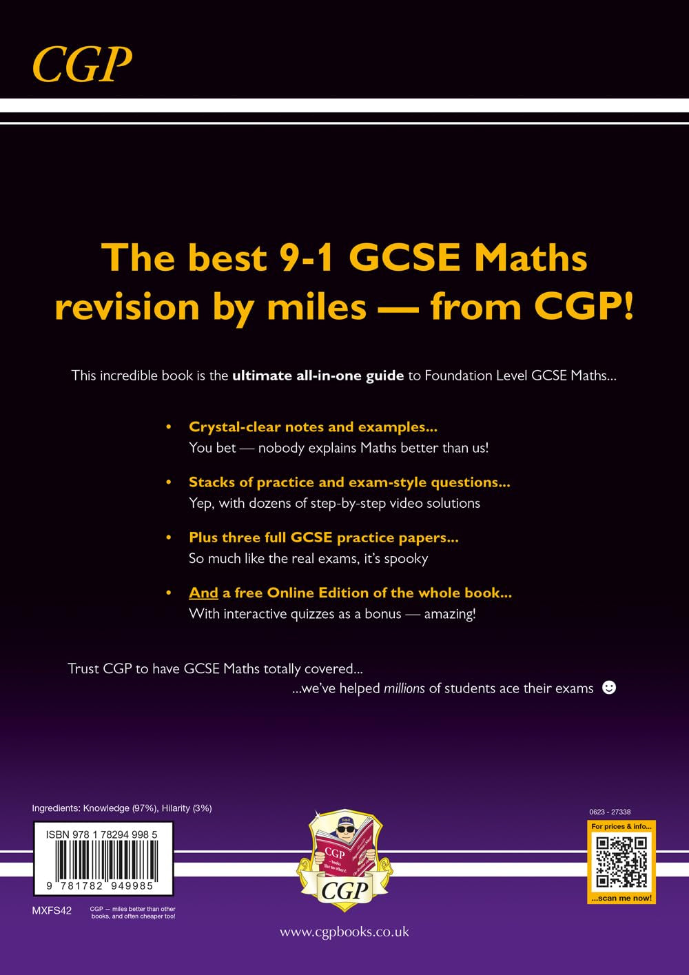 GCSE Maths Edexcel Complete Revision & Practice: Foundation Inc Online Ed, Videos & Quizzes: for the 2025 and 2026 Exams