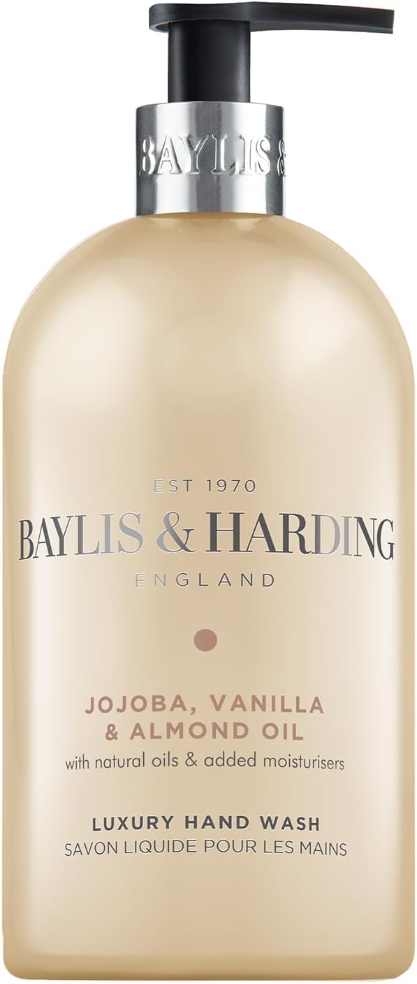 Jojoba, Vanilla & Almond Oil Hand Wash, 500 Ml (Pack of 3) - Vegan Friendly