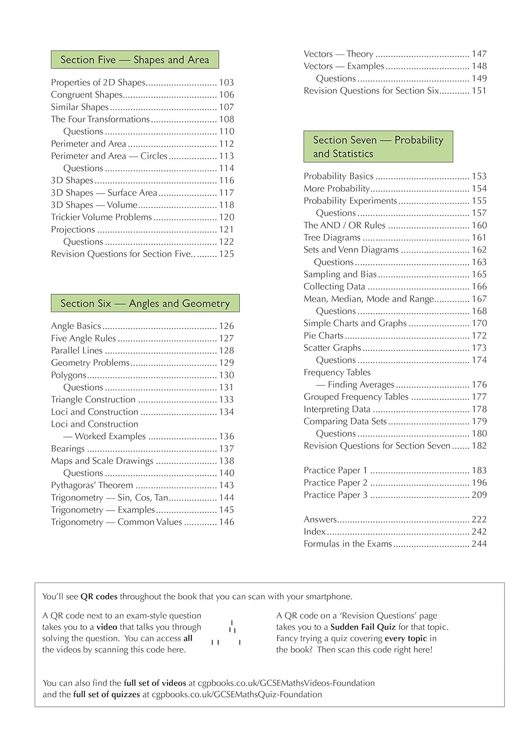 GCSE Maths Edexcel Complete Revision & Practice: Foundation Inc Online Ed, Videos & Quizzes: for the 2025 and 2026 Exams