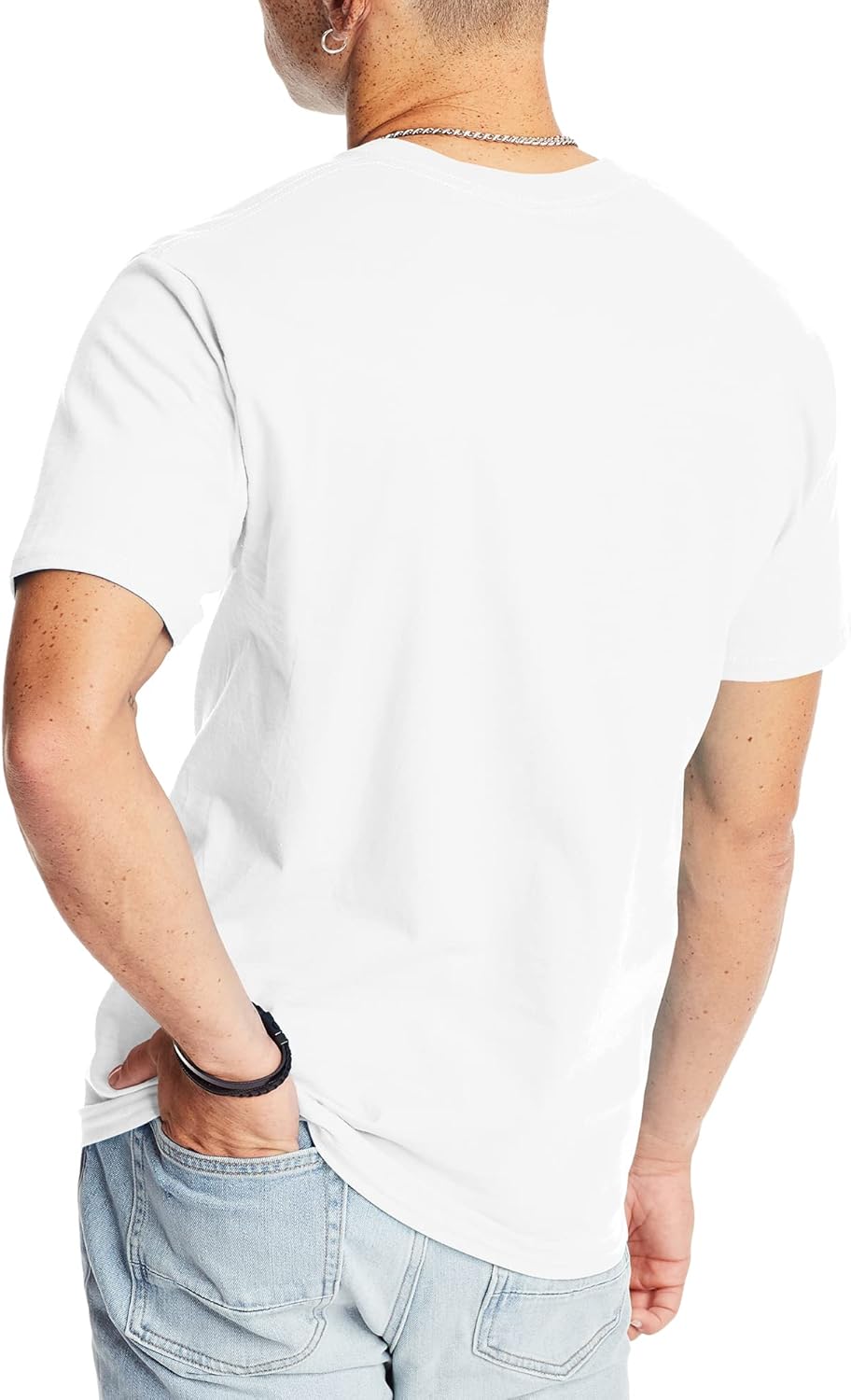 Men's Heavyweight Cotton Beefy-T T-Shirt, Available in 1 or 2 Pack, Big & Tall Sizes