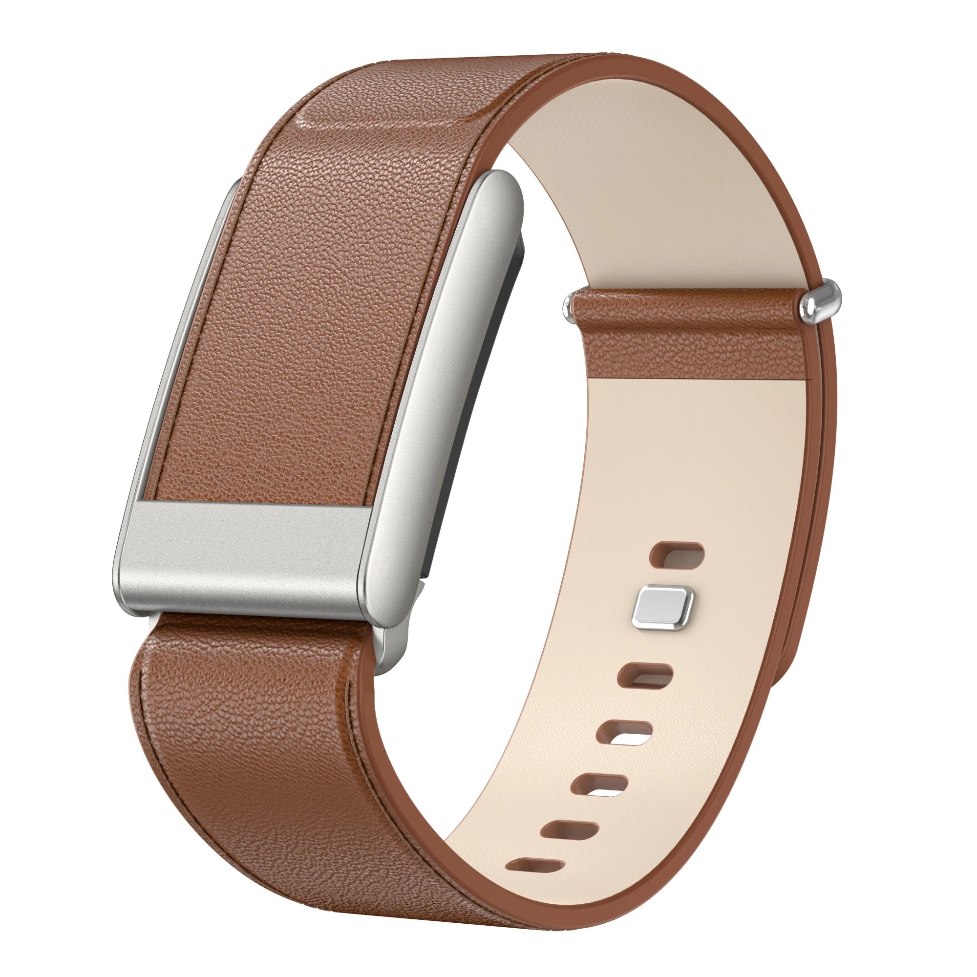 Genuine Leather Watch Straps for 5.0 Compatible with ONE Fitness Tracker and Life ECG Bands