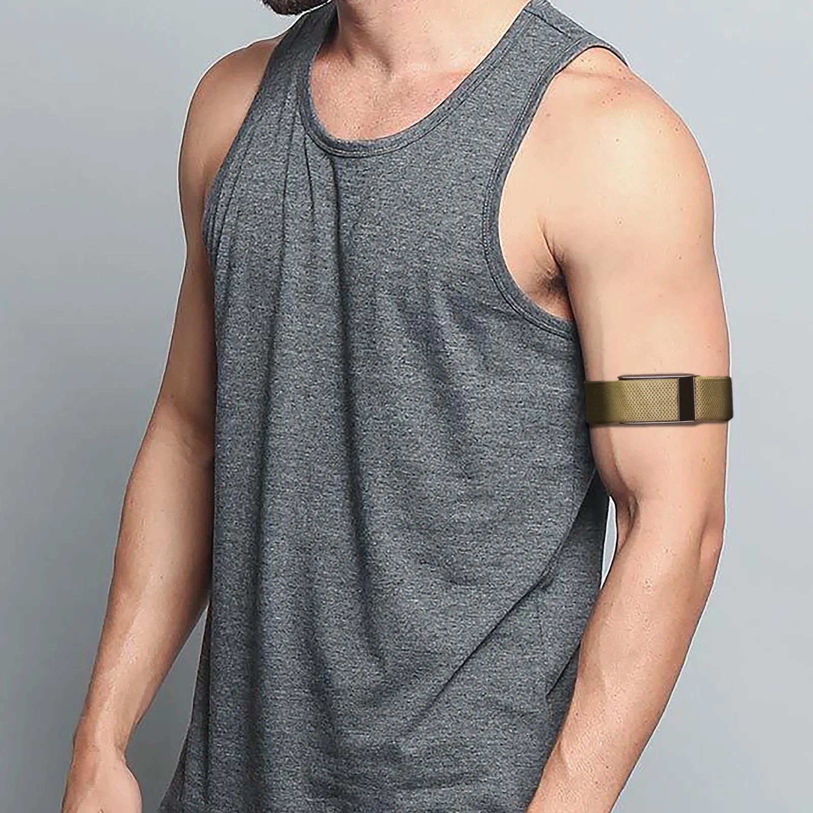 New whoop5.0 arm band with nylon WHOOP MG braided elastic sports bicep replacement band